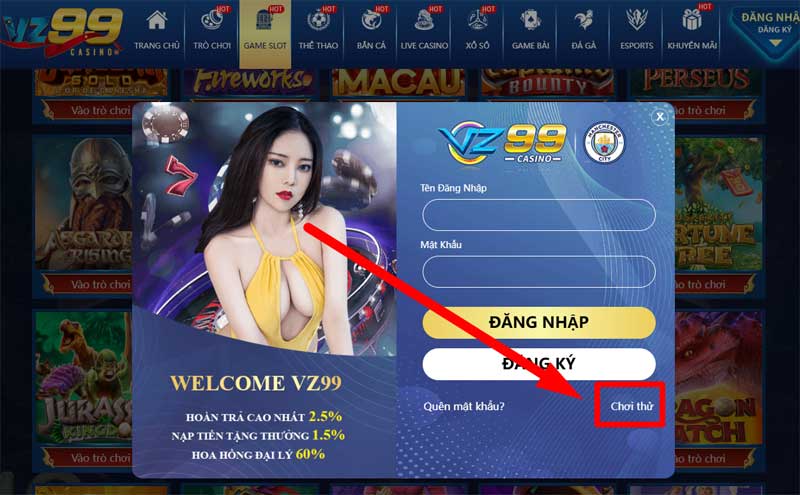 Hướng dẫn chơi thử VZ99 chi tiết nhất