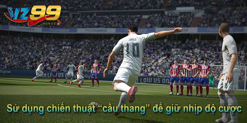 Sử dụng chiến thuật “cầu thang” để giữ nhịp độ cược