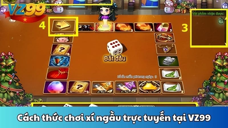 Cách thức chơi xí ngầu trực tuyến tại VZ99